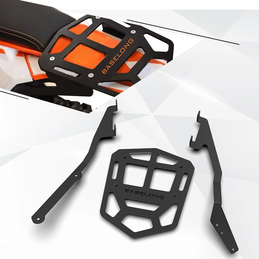 

Motorcycle FOR 350 500 EXC-F 350/500 exc-F 2018 Rear Luggage Rack Holder Bracket Top Case Mount Plate parts EXCF EXC F 2017-2019