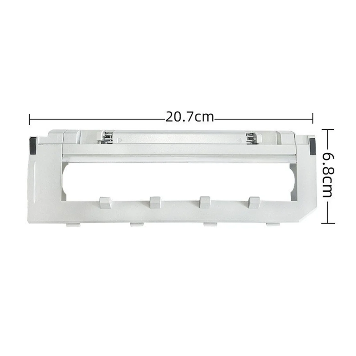 ГОРЯЧАЯ швабра Hepa-фильтр, мешок для пыли, щетка для чистки робота-пылесоса Roborock S7 Maxv Ultra S7 Pro Ultra, черный