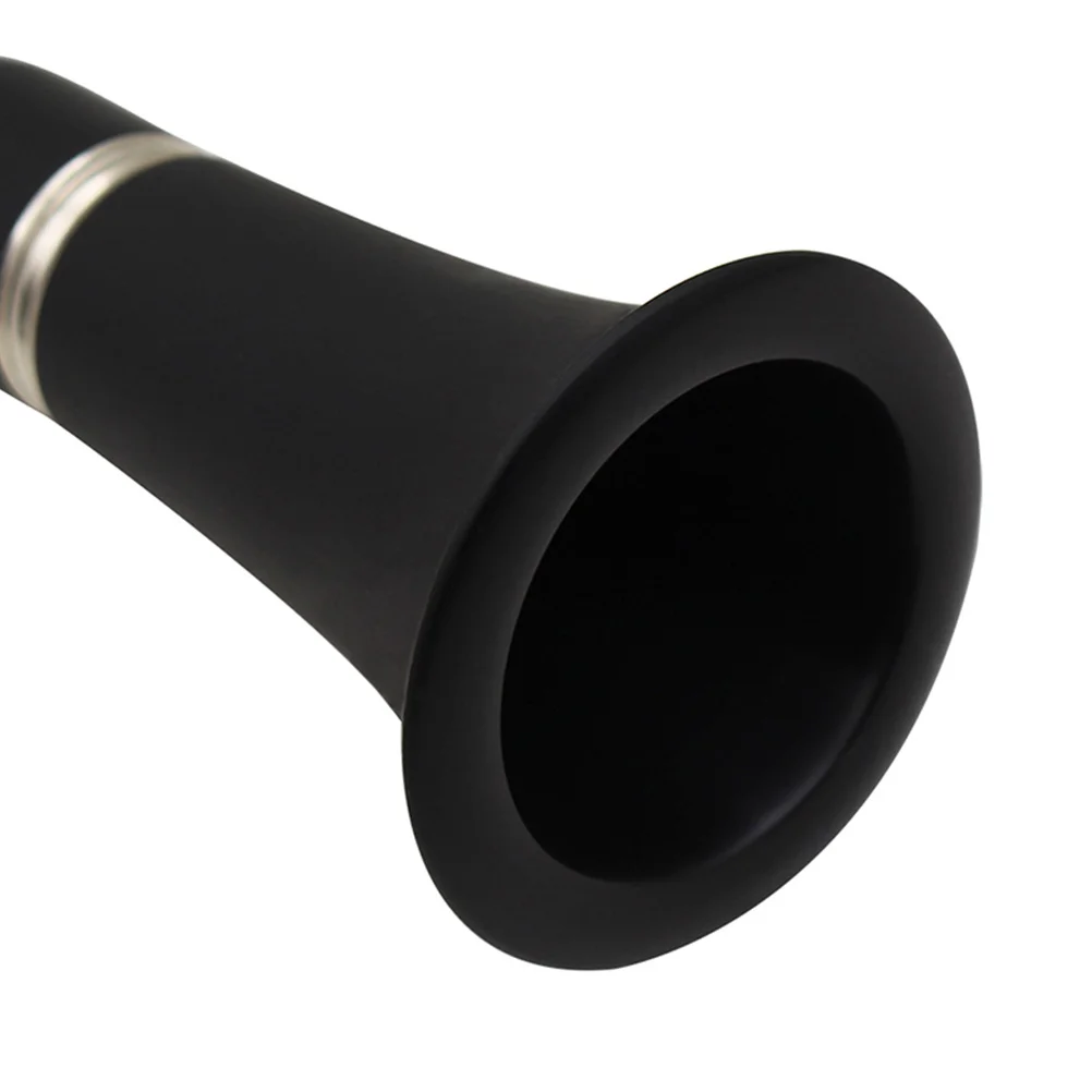 

Mini Clarinet Pocket Keyless Beginner Clarinet Lightweight Compact Practice Wind Instrument for Performance Adults