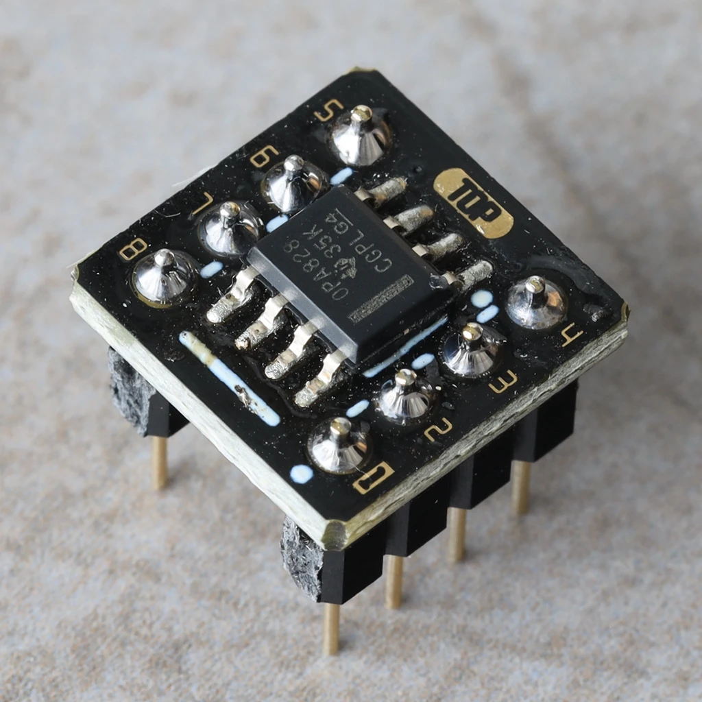 HiFi Audio OPA828  Single Op Amp Single to Dual Op Amp Super High-End HiFi Dual Operational Amplifier