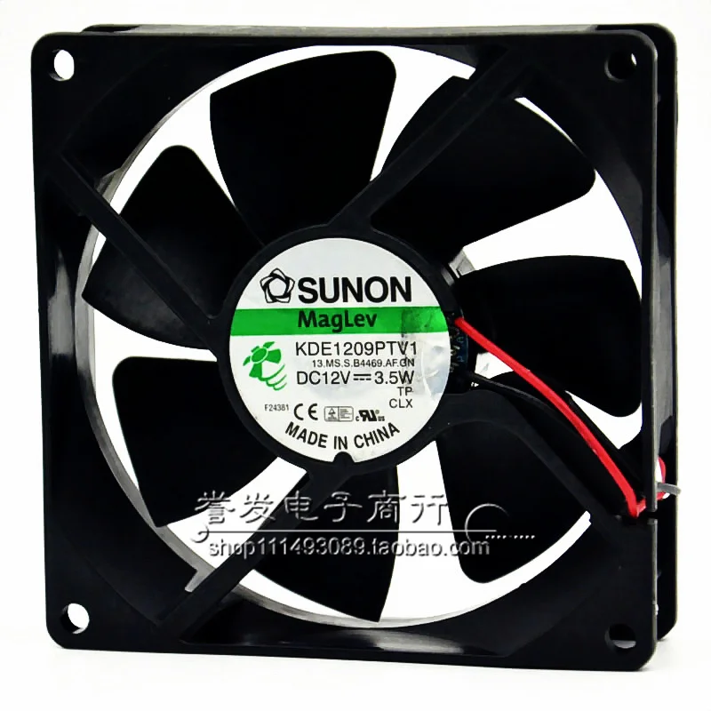 NOVO RADIADOR DE VENTILADOR DE REFRIGERAÇÃO ORIGINAL KDE1209PTV1 12V 3.5W 9025 90x90x25mm