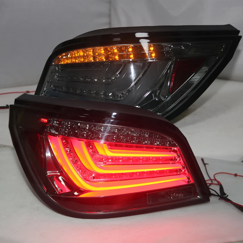 

For E60 523i 525i 530i Strip Tail Lamp 2003 To 2009 Year Red Black Color Jy