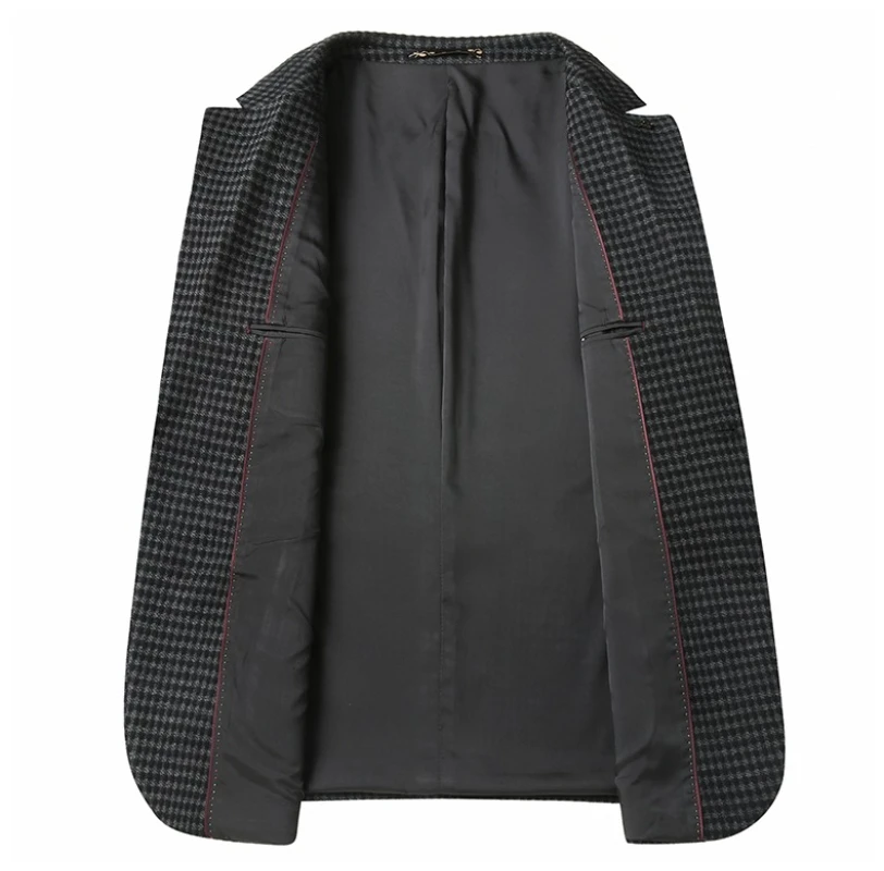 Blazer tamanho grande XL-7XL ao ar livre masculino casual moda tendência desportiva cor sólida estilo britânico negócios cavalheiro casamento blazer