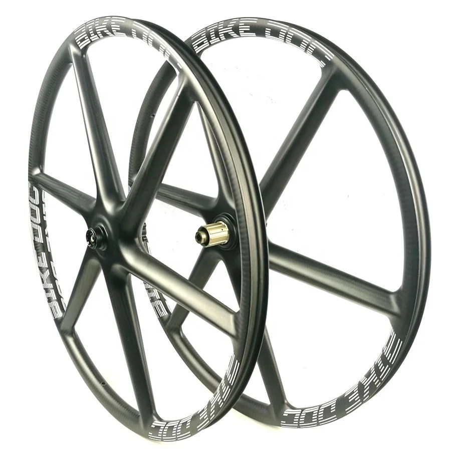 STLF Synergy عجلة الكربون MTB 6 عجلة بقضبان 26er الفاصلة 6 تكلم الكربون العجلات 27.5 Mtb الكربون العجلات 29