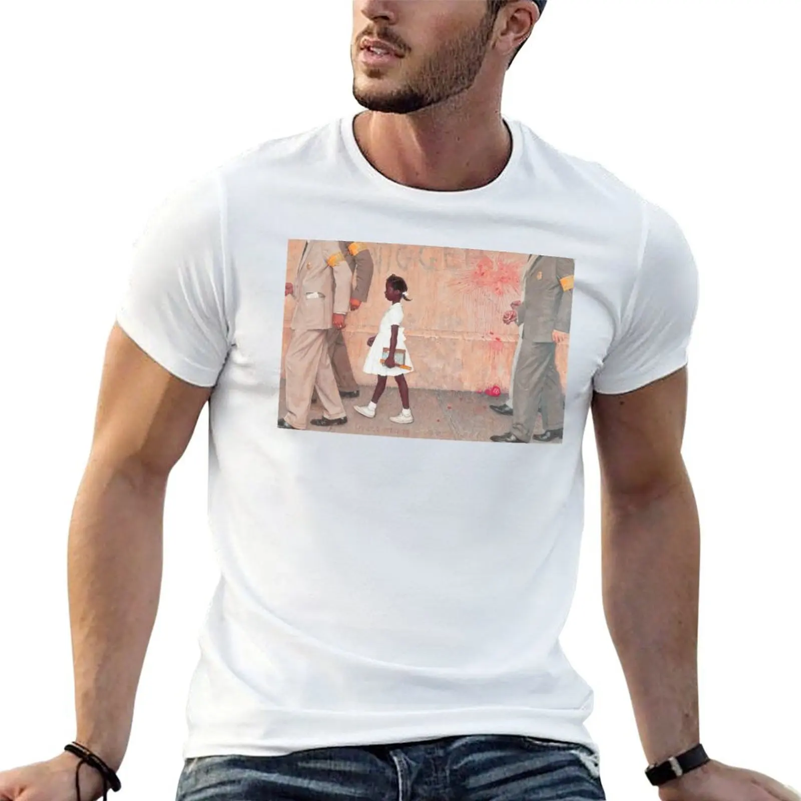Ruby Bridges The Problem We All Live T-Shirt anime stuff tees mens shirts graphic tee