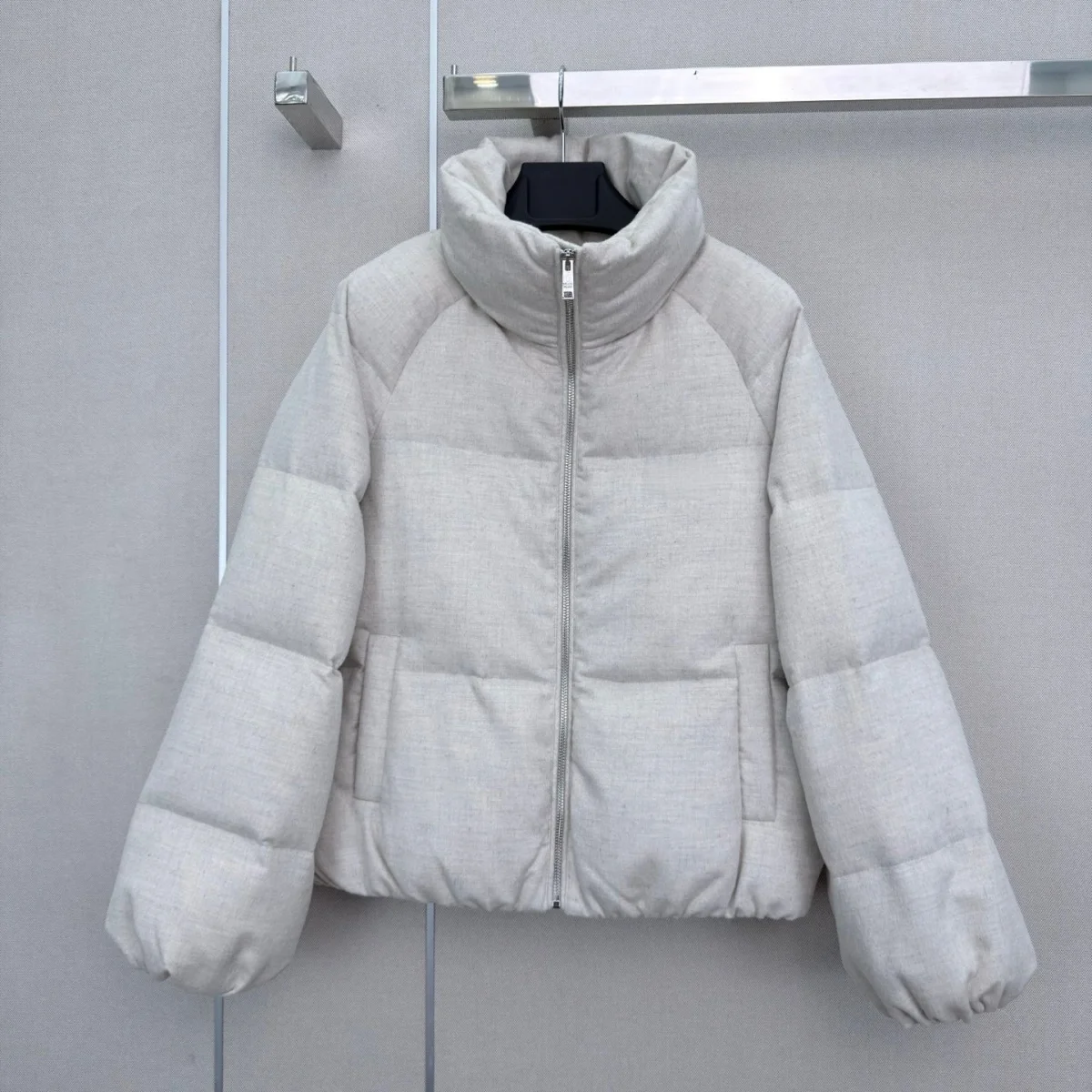 2026 High quality women's standing collar short cotton clothing--2026090176