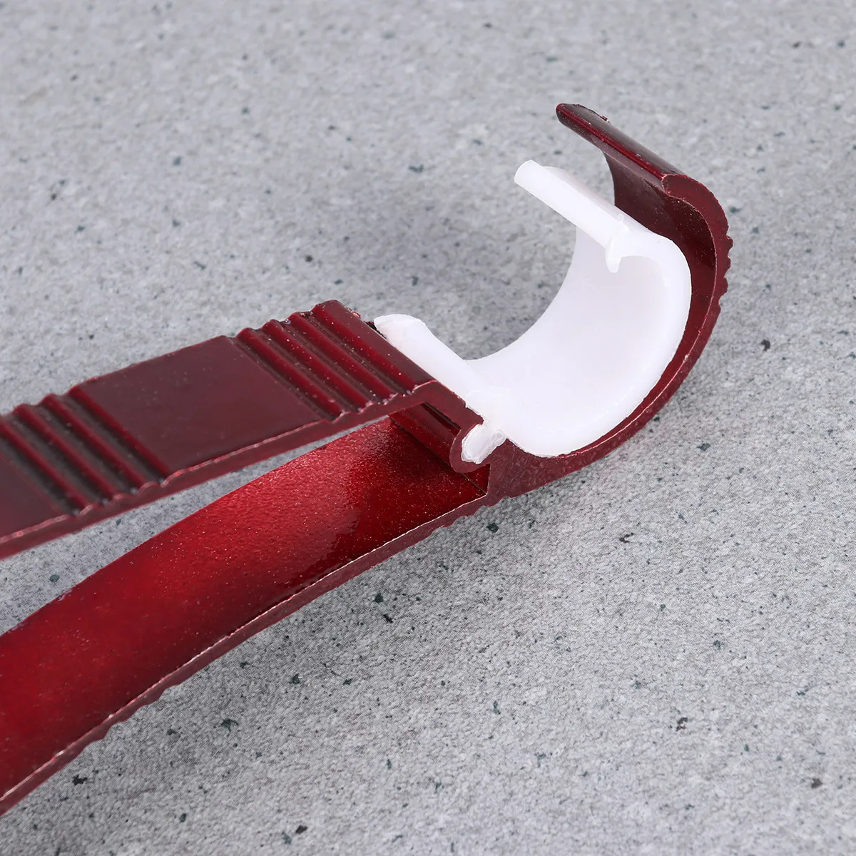 2Pcs Roman Style Curtain Rod Aluminum Alloy Bracket Sturdy Mounting Holder Fits 25-30Mm Diameter Drapery Rod Support
