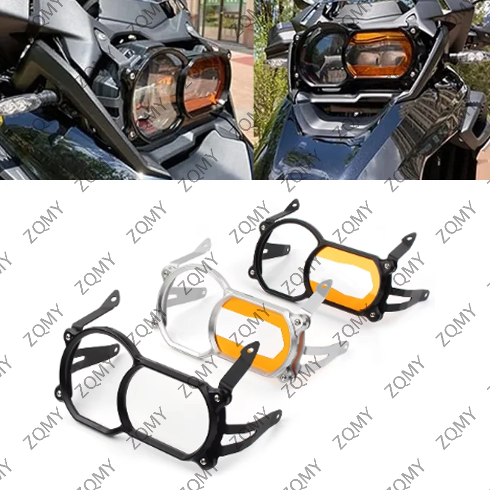 Motorbike Headlight Lens Protector Guard Cover Acrylic Patch For BMW R1200GS LC Adventure 2014-2020 & R1250GS ADV 2018 2019 2020