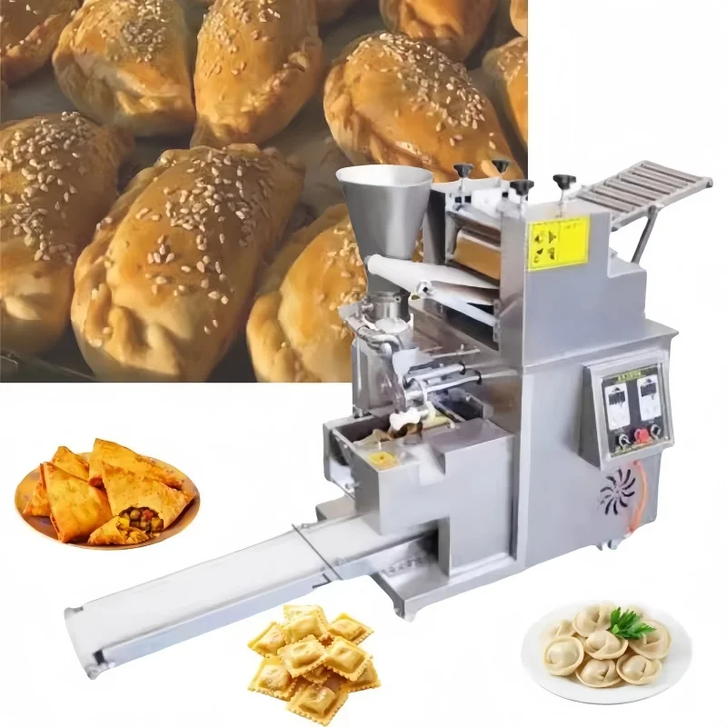 Máquina automática De Dumpling De Samosa, hojaldre De Curry, Raviolis, pastel De carne, máquina jamaicana Patty