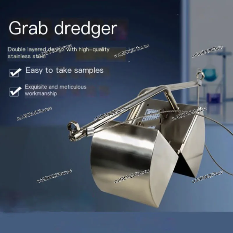Grab Type Sludge Collector Bucket Type Soil Sediment Sampler Silt Grapple Bucket Mud Collector