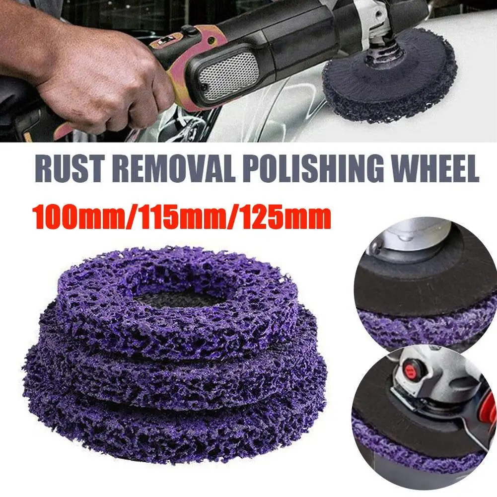 

Поли полосовые диски, зачистковое колесо для угловой шлифовальной машины, колеса для зачистки краски, очистка, удаление ржавчины краски, 100 мм/115 мм/125 мм
