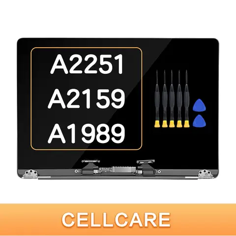 Nuovo per MacBook Pro Retina 13.3 "A2251 A2159 A1989 2019 2020 EMC3301 661-12829 Sostituzione completa del gruppo schermo LCD