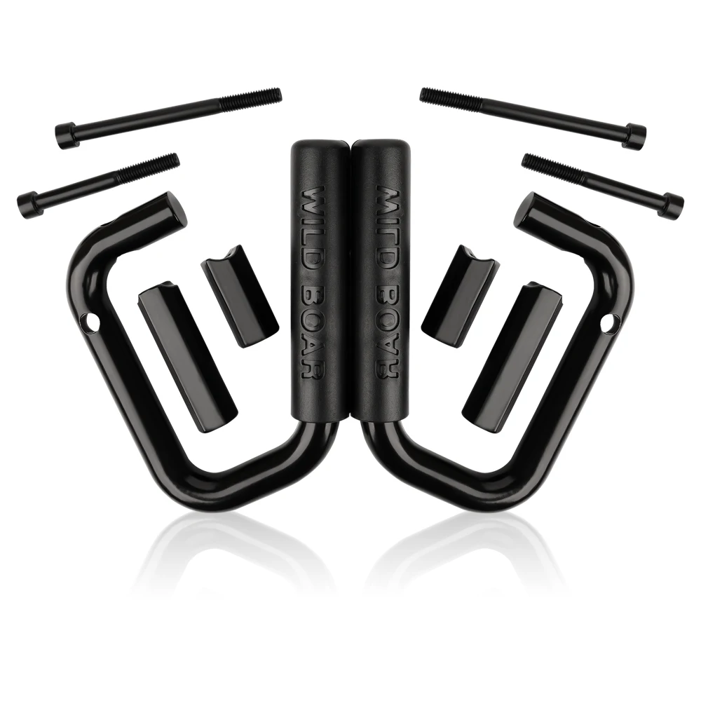 الجبهة مقبض إمساك مقابض مُزخرف سيارة المقبض الخلفي انتزاع القضبان ل 2007-2018 جيب رانجلر JK JKU اكسسوارات #2