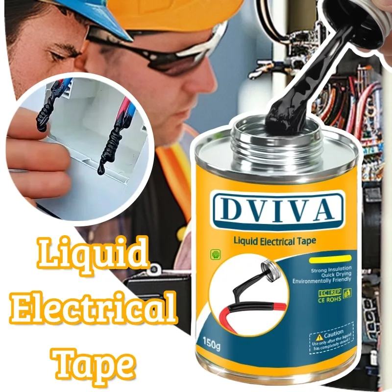 

New Liquid Electrical Tape Waterproof Insulation Paste Suitable Fix Line Glue For Wires Cables Home Liquid Insulation Sealer