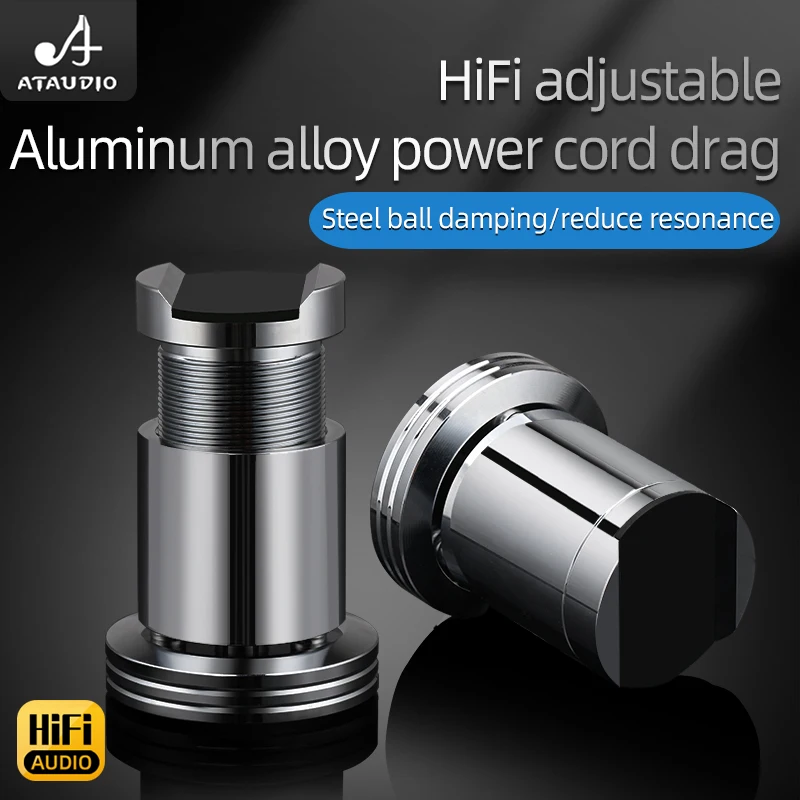 

ATAUDIO цельный Hi-Fi регулируемый кронштейн для аудиокабеля питания, защита Hi-end, плата из алюминиевого сплава, кабельный лоток, штатив