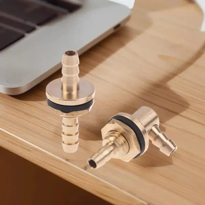 Riempitore ugello olio uscita ingresso capezzolo carburante olio in rame per accessori fai da te serbatoio modello RC