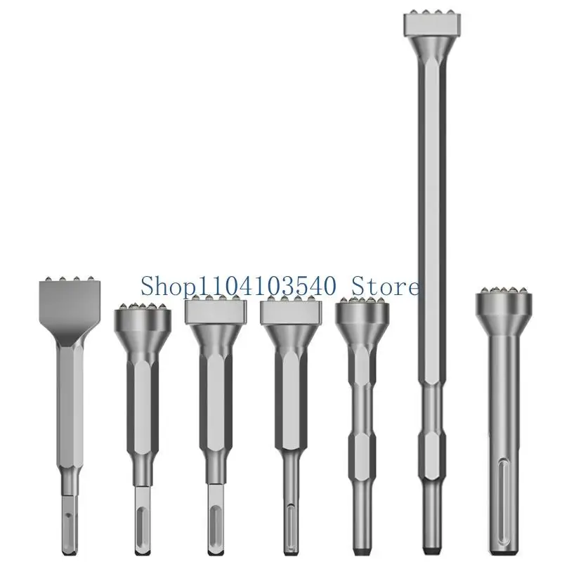 02DC Steel Chisel Head Multifunction Hammer Bit for Electric Demolition Hammers Suitable for Professional & Home Use
