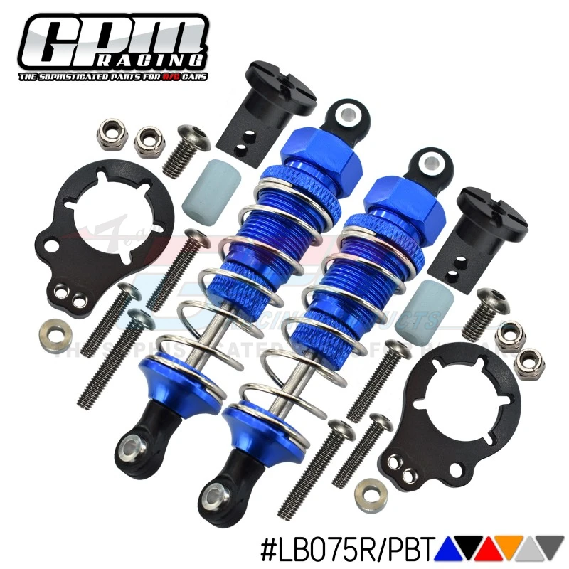 

GPM Aluminium Front Adjustable Spring Damper (70MM) & Protector Mount For TAMIYA LUNCH BOX