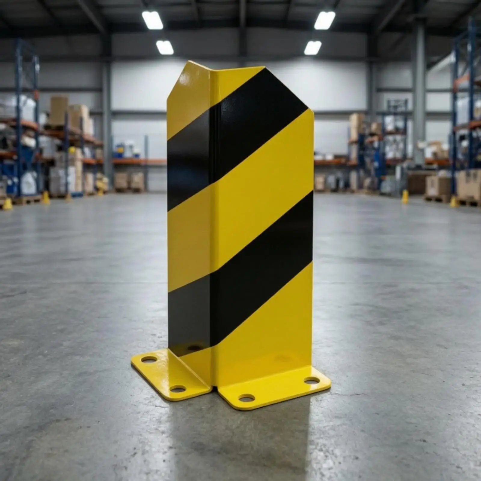 Rack Guard Foot Heavy-Duty Column Protector Anti-Collision for Safety Officers