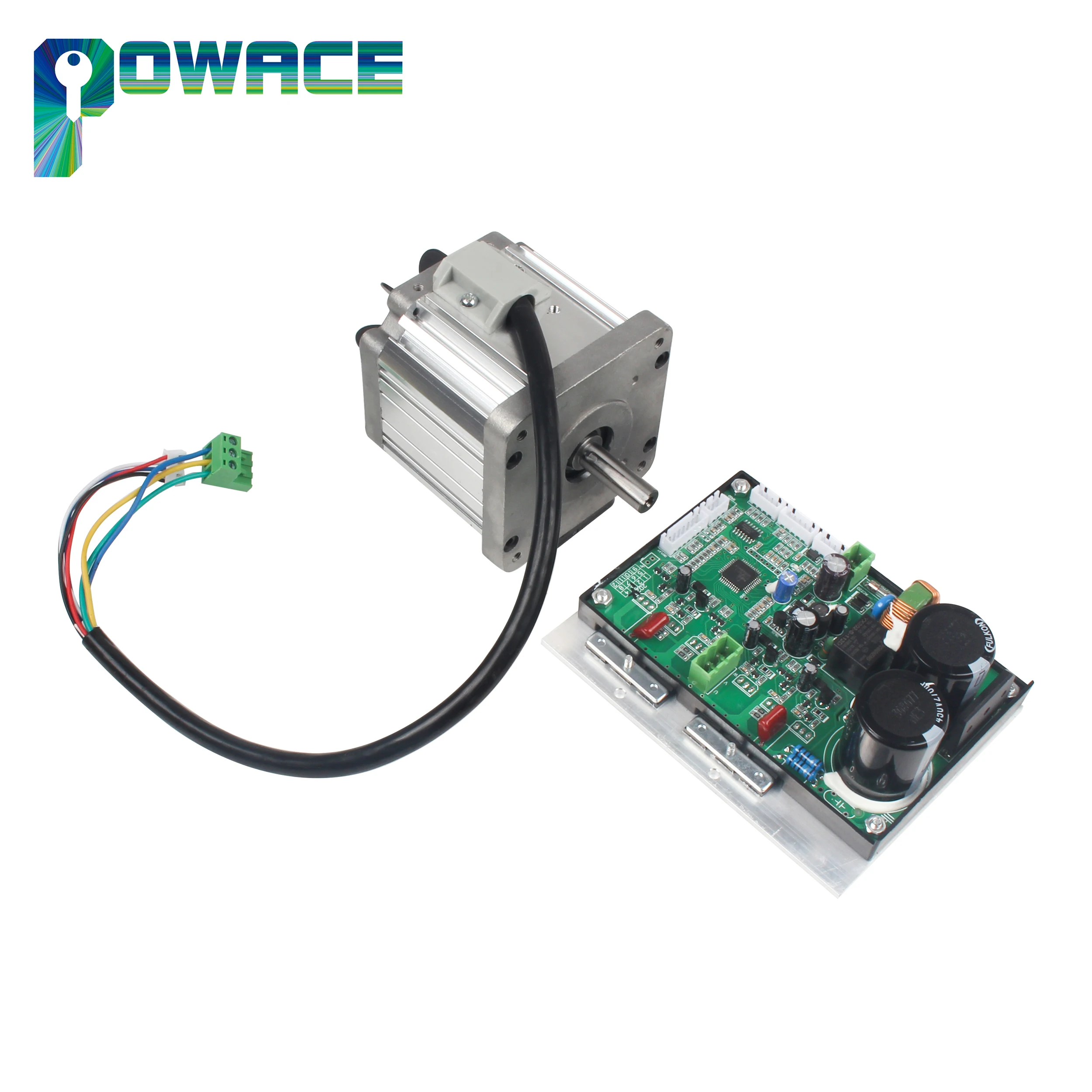 600W DC Brushless Lathe Spindle Motor With Control Board Card Controller For CJ 0618 Machine Part