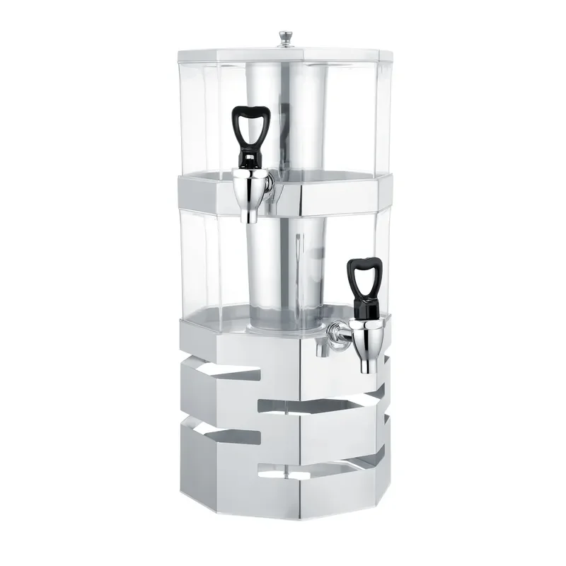 Commercial Catering Equipment 8L Stainless Steel Cold Beverage Dispenser 10L Hotel Party Juice Dispenser