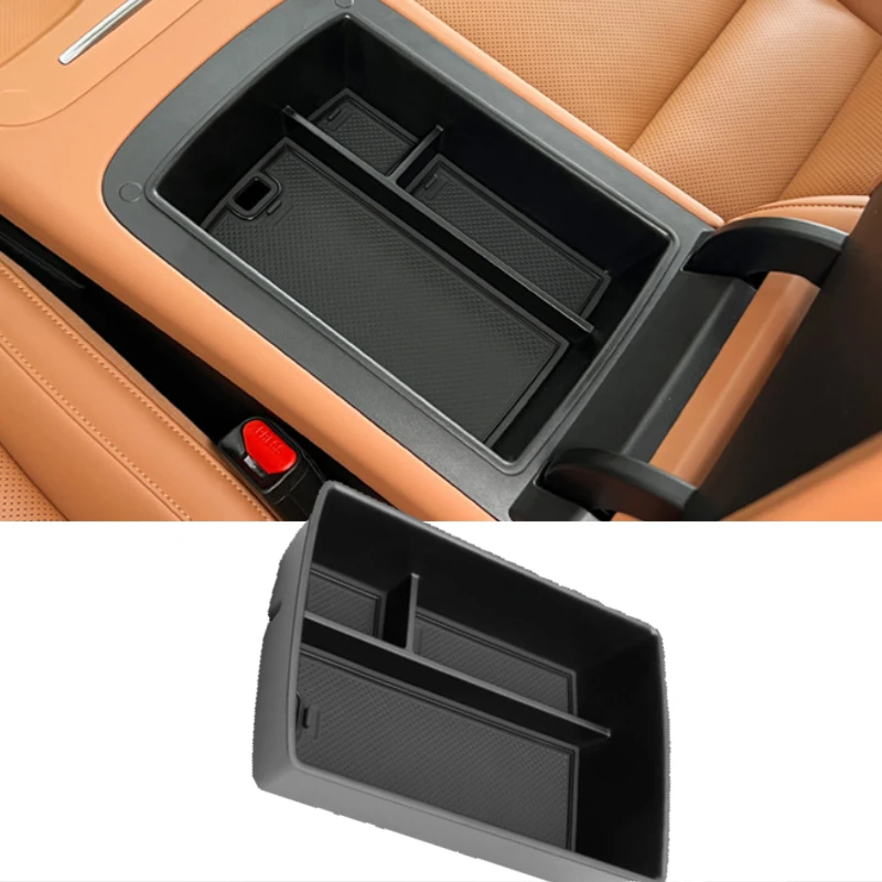 For Leapmotor C10 2024 2025 2026 Armrest Storage Box Center Console Tray Plate Organizer Container Car Interior Accessories
