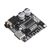 Bluetooth 5.0 Audio Receiver Board with Type-C Charging and MP3 Lossless Decoding 3.7 to 5V Stereo Music Module for DIY Projects