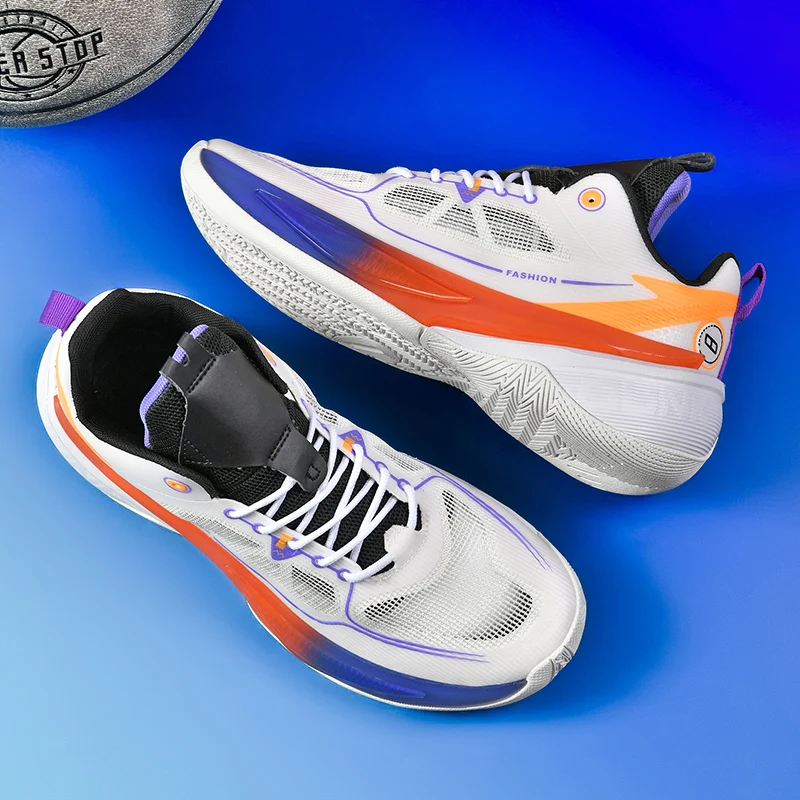 Trend Women's Sneakers Basketball Shoes Couple's Super Light Men's Shoes Breathable Comfortable Fitness Training Running Luxury