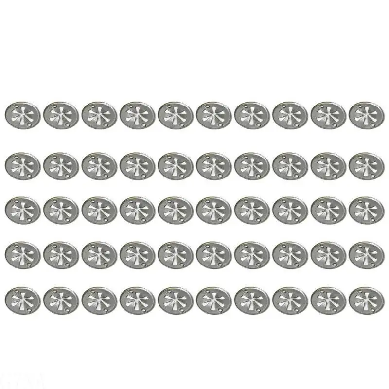 G7NA Car Star Washers Locking Top Bottom Heat Exhaust Clips Clamping Disc