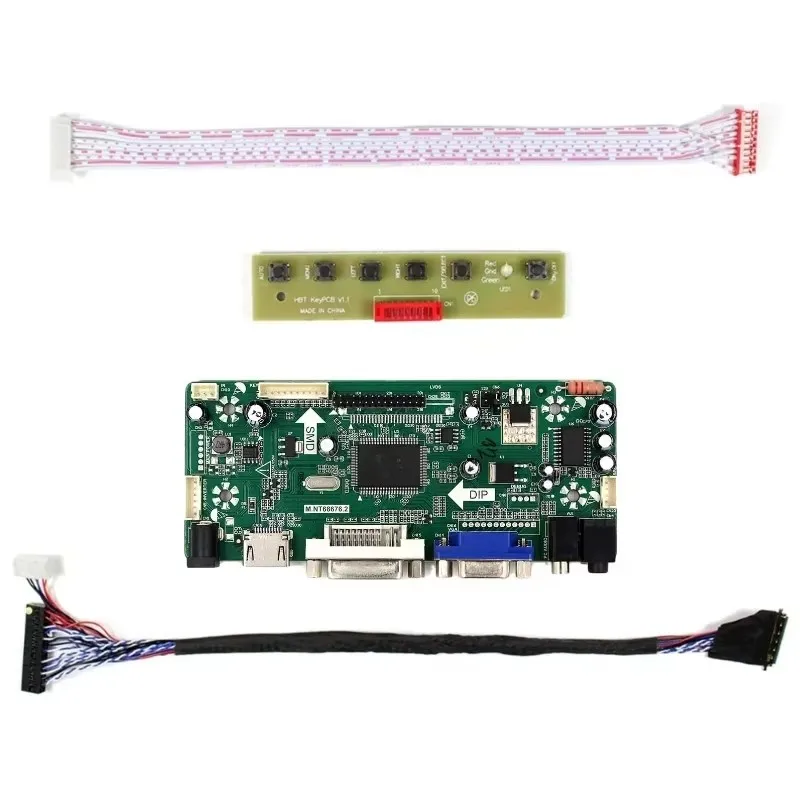 طقم مراقبة جديد لـ G150XGE-L05 HDMI + DVI + VGA + الصوت LCD LED جهاز تحكم بالشاشة مجلس سائق