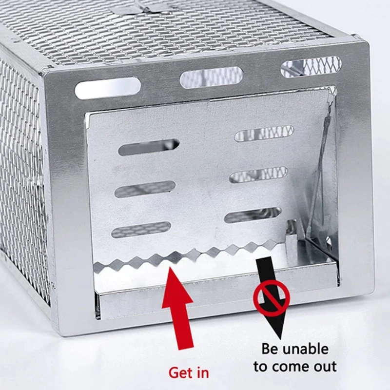 Hot New Multi-Catch Rodent Mouse Trap Rat Trap Cage Pest Control All Mice And Rat Can Fit In Mice Rodent Catcher Rat Trap Cage