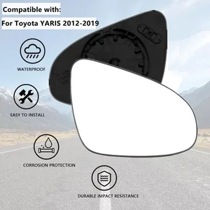 Mirror Objektivglas Rückspiegel Spiegel Spiegel Rückspiegel Spiegel Vorderbewegung zu Toyota Yaris 2012 2013 2014 2015-2019 87931-0DB01 87931-0DA91 10 Hauptverkäufe von Yaris Rückgängigkeit - №4