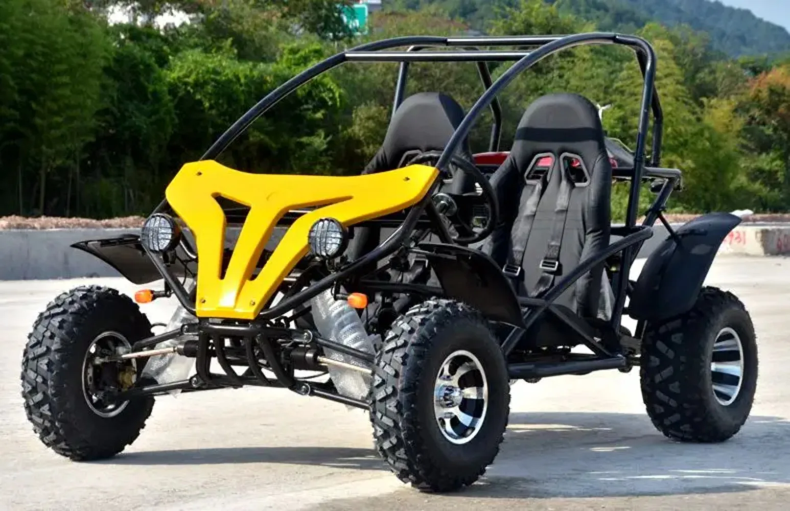 Kart Double Seater  Motorcycle 4x4 Adult  4x4 Electric Vehicle  All Terrain ATV