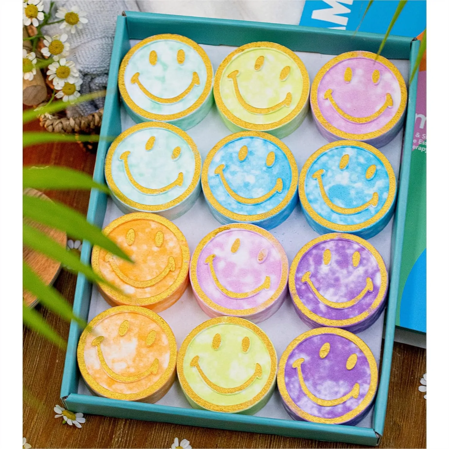Shower Bombs Steamers 12 Pack Scented Aromatherapy with Essential Oils for Stress Relief Gifts for Women