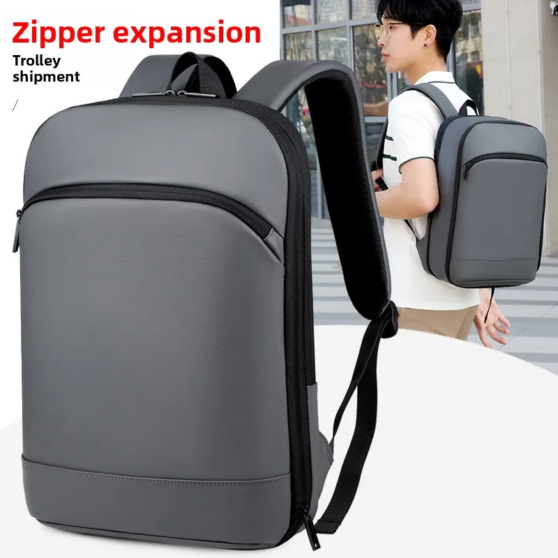 

Ultra-thin Commuter Large Capacity Expandable Backpack Multi-functional Waterproof Backpack Laptop Bag