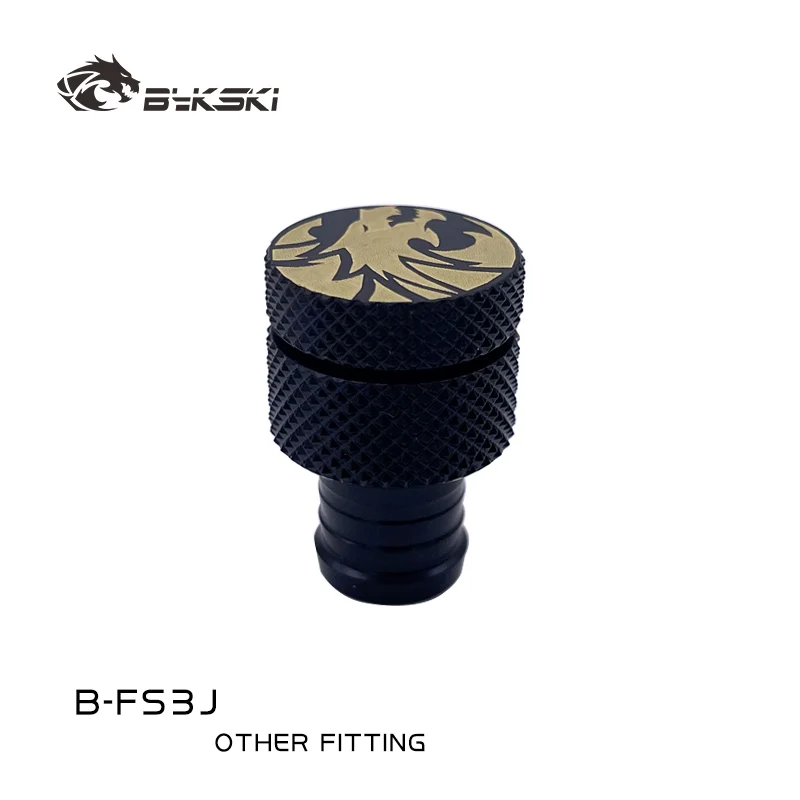 BYKSKI Use for Inside Diameter 10mm Hose Sealing Lock / ID9.5mm Flessibile Tube Soft Tube Hand Connector Fitting G1/4 / B-FS3J