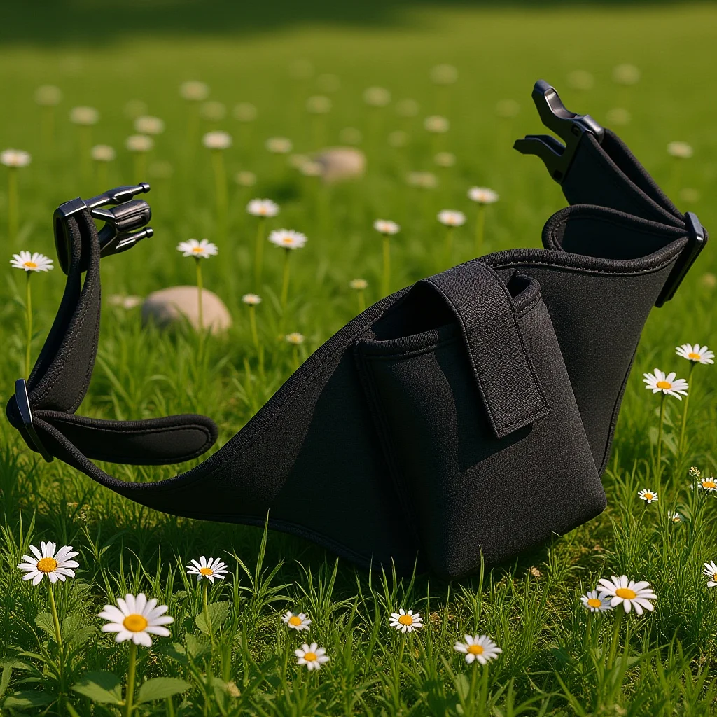 

Durable Mic Waist Belt with Storage Pouch Adjustable Instructor Bag for Gym Dance Class and Outdoor Training Sessions