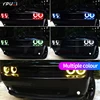 RGBW 멀티 컬러 LED 헤드 라이트 회로 보드 주변 조명, 2015-up Dodge Challenger DRL w/스마트 폰 원격 제어 6