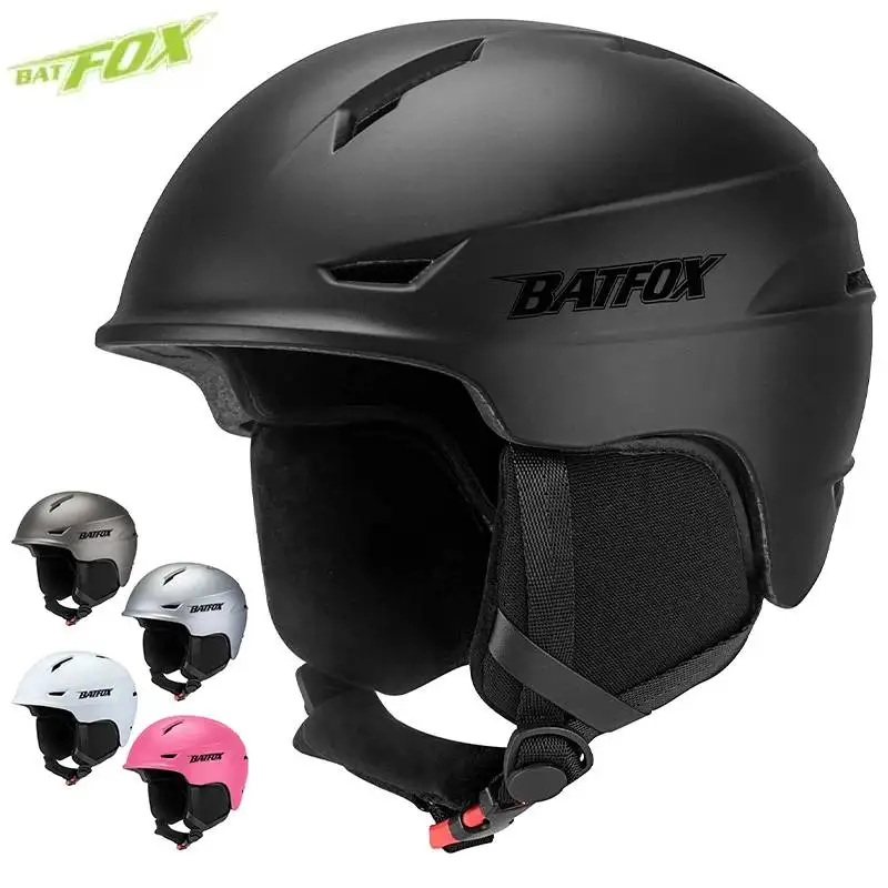 

BATFOX Ski Helmet Half-covered Anti-impact Safety Snow Skiing Protective Unisex Helmet Snow Skating