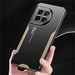 For Oneplus 12 Case Metal Aluminum Cover Protecting Lens Frost Case For Oneplus 12 Prevent Fingerprints Metal+TPU