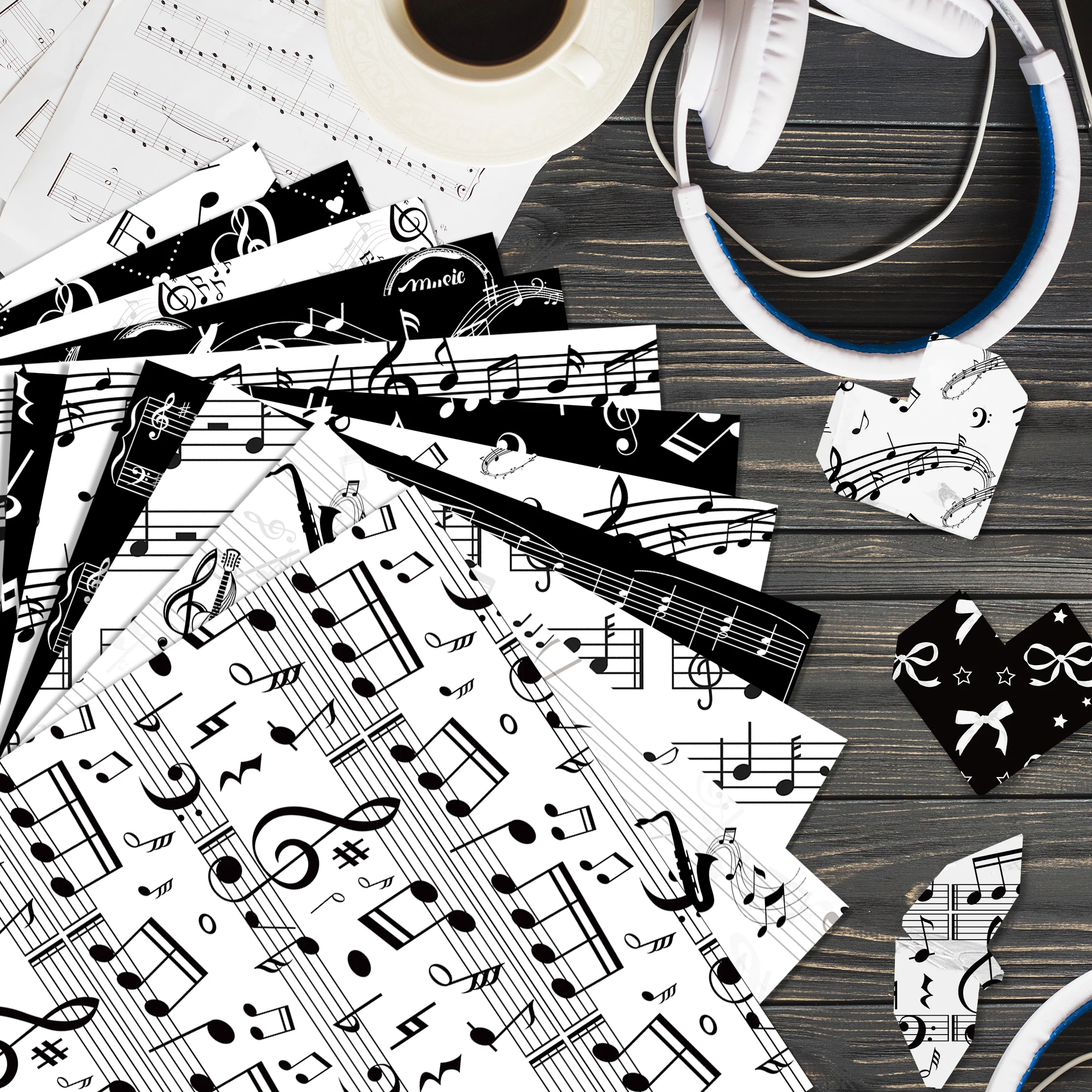 24 قطعة 30*30 سنتيمتر الموسيقي - مراجعة Blank Sheet Music Notebook وسعره