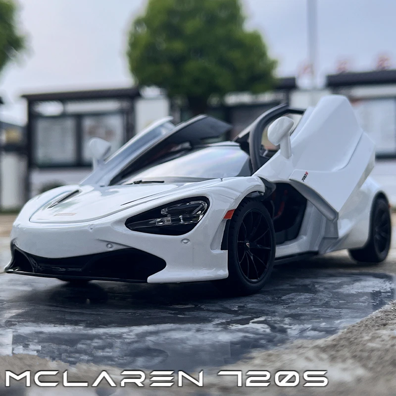 

1:24 McLaren 720S Alloy Sports Car Model Diecast Toy Vehicles Metal Toy Car Model High Simulation Collection Children Toy Gift