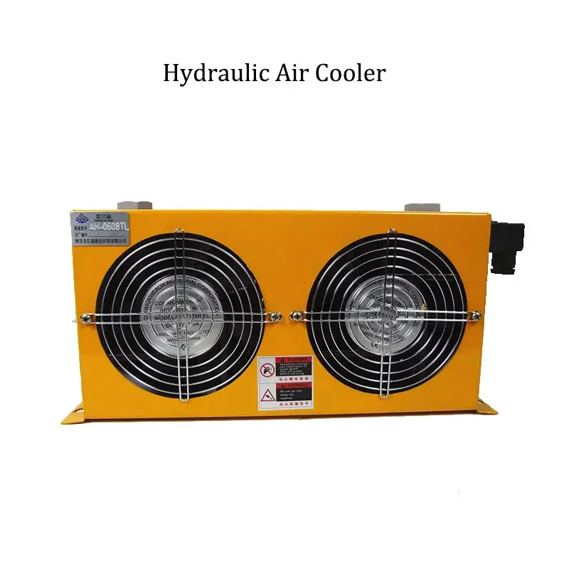60L/min Hydraulic Air Cooler Hot Selling Hardware Tools Fan Air Cooling Oil Cooler 24V/12V/220V/380V Fuel tank cooling