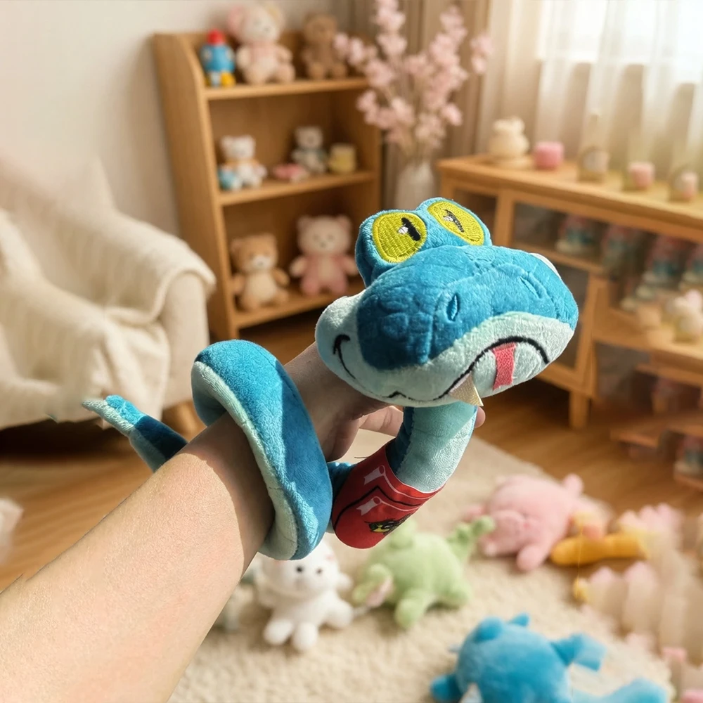 new hot Gary Snake Plush Toys Can Be Bent Anime Fidget Toy Rotatable Articulated Ornament Toys Gift Sofa Hug Pillow Periphery - Image 6