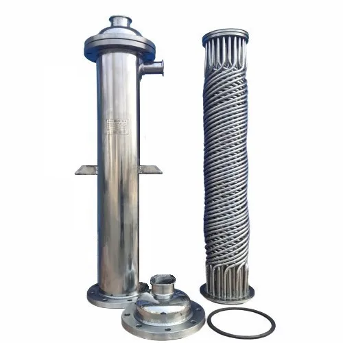 

Industrial-Grade Oil Cooler Spiral Coil Heat Exchanger with Elastic Tube Bundle for Power Heat Exchange