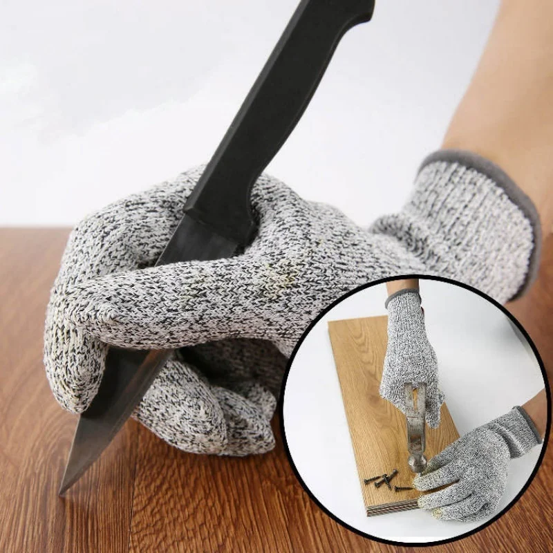 Multi-Purpose Level 5 Anti-Cut Gloves Safety Gloves for Kitchen Cutting Gardening Butcher  Factory Work