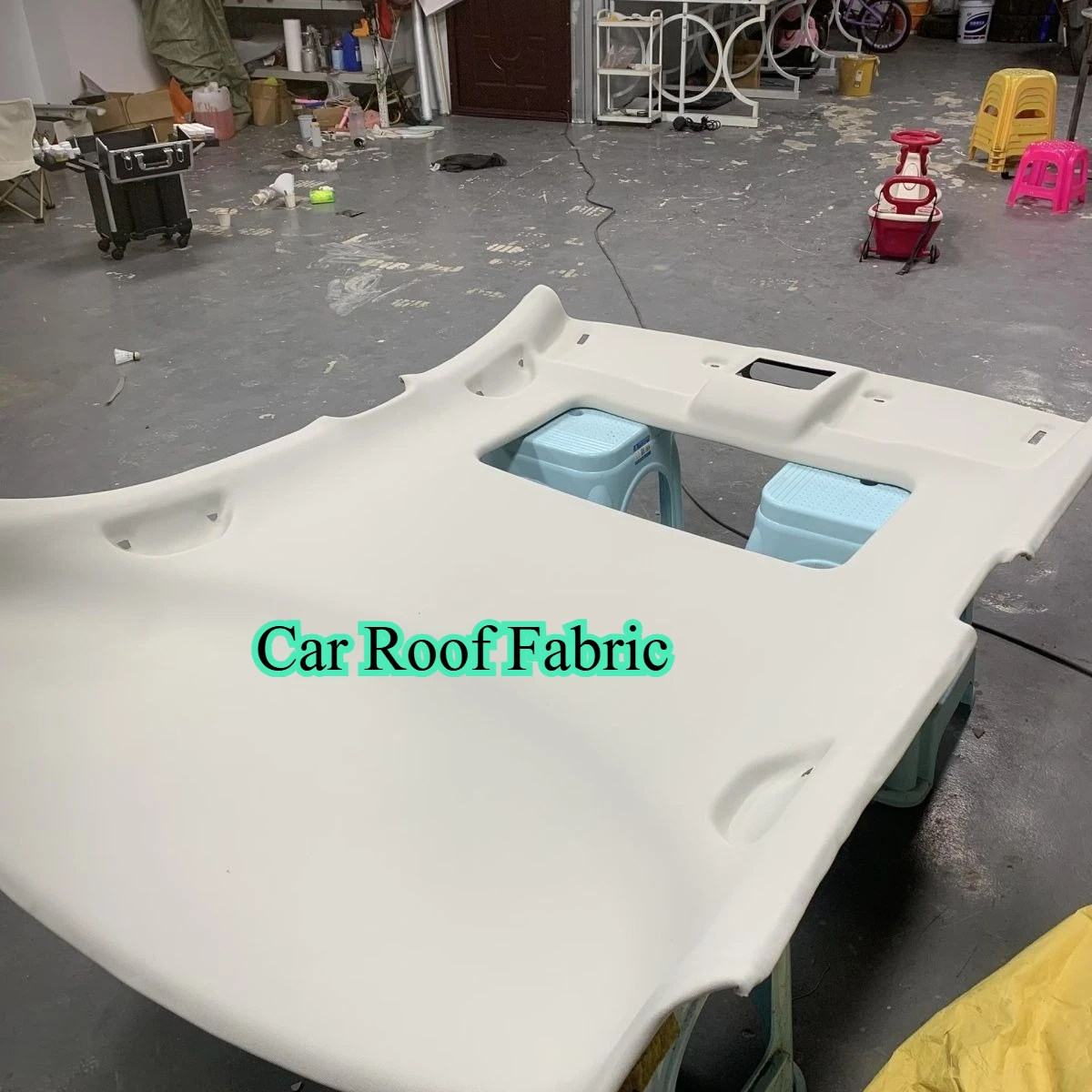 

200/300x150cmMesh Type Headliner Fabric Car Ceiling Roof Lining Roof Repair Replacement Foam Backing Breathable Mesh Fabric DIY