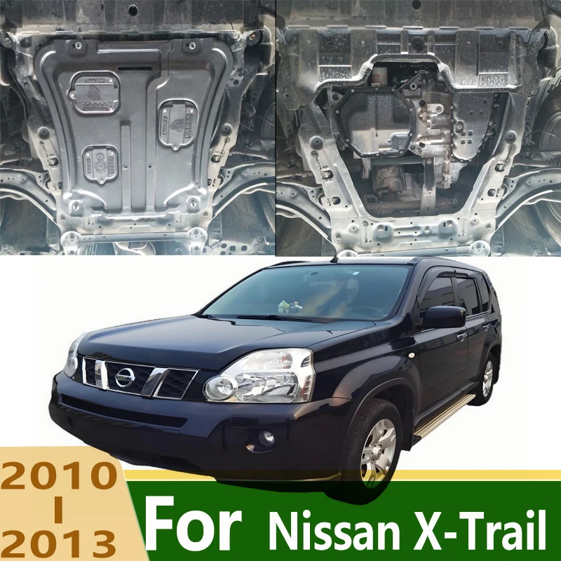 Fit For Nissan X-Trail Underbody Engine Skid Plate Protector Anti-Collision Anti-Scratch Wear-Resistant Under Cover Splash Shiel