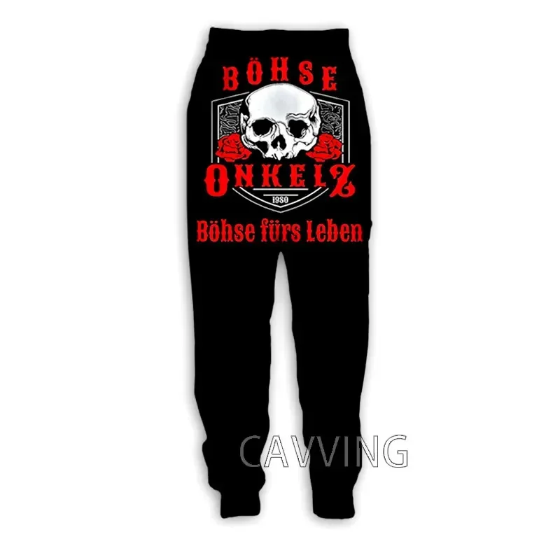 Nieuwe Fashion Rock Band 3d Geprint Casual Broek Sport Joggingbroek Joggingbroek Broek T01