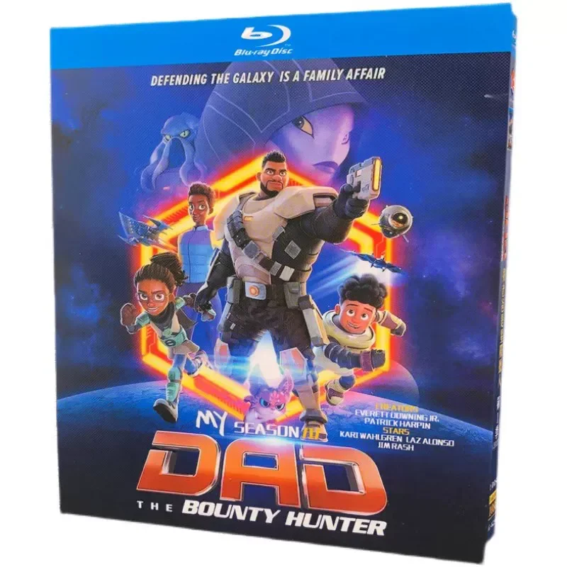 

BD Blu-ray Anime My Dad is a Star Hunter Season 1 My Dad is a Bounty Hunter 2-Disc Box